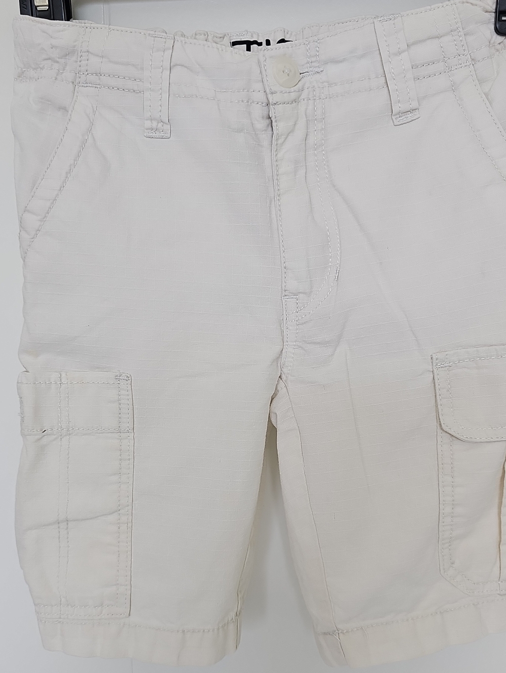 Nautica White Cargo Shorts Boys Sz 8